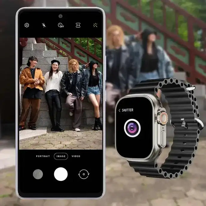 Porodo Ultimo Titan Smart Watch: Double Tap Function – nuovotec