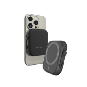 Green Lion MagSafe Trio Power Bank 5000mAh PD 20W - Black