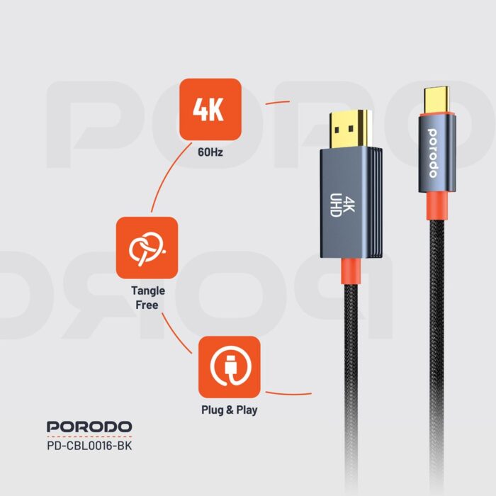 porodo-alum-alloy-woven-cable-type-c-to-hdmi-2m-black-6888e123765d9 porodo-alum-alloy-woven-cable-type-c-to-hdmi-2m-black-6888e123765d9