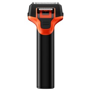 Porodo LifeStyle Rechargeable LED Display Reciprocating Shaver 14500mAh - Black
