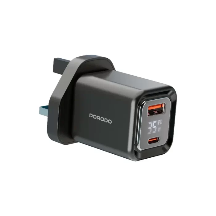 porodo-pd35w-gan-display-screen-usbc-fast-charger-uk-plug-black-6888e1f8d761c