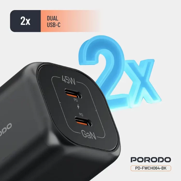 porodo-pd45w-gan-dual-usb-c-fast-charger-uk-plug-black-6888e20599122 porodo-pd45w-gan-dual-usb-c-fast-charger-uk-plug-black-6888e20599122