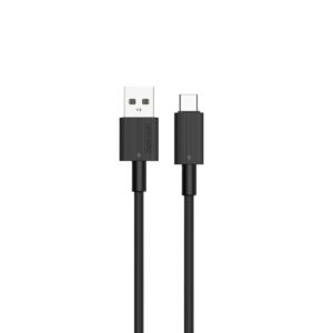 Porodo USB A to C PVC Cable 1.2m - Black