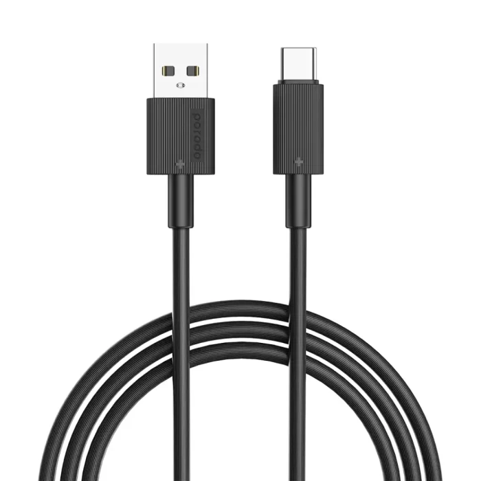 porodo-usb-a-to-c-pvc-cable-3m-black-6888e1438e5d5