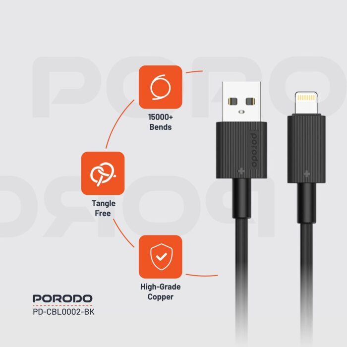 porodo-usb-a-to-lightning-pvc-cable-1-2m-black-6888e165aacf8 porodo-usb-a-to-lightning-pvc-cable-1-2m-black-6888e165aacf8