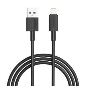 Porodo USB A to Lightning PVC Cable  3m - Black