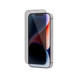 Levelo Privacy Black-Edition Silicone Edge Tempered Screen Protector (iPhone 12&12 Pro)