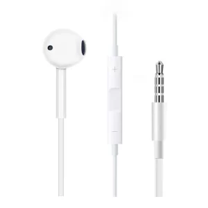 Soundtec By Porodo Mono/Single Earphone 3.5mm Aux Connectore With 3-Button Controls